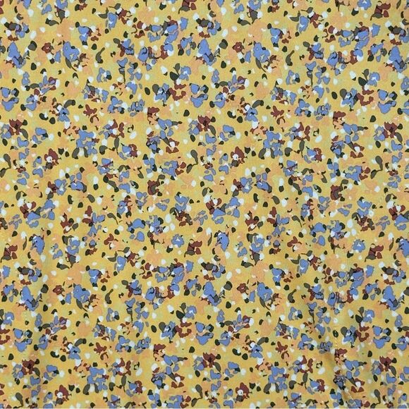 PRANA EMERALD LAKE DRESS Yellow Floral Print Size Medium - Picture 6 of 16